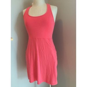 Five Bamboo Hopscotch Coral Salmon Pink Dress